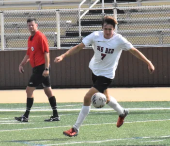 Big Red boys keep rolling past JM
